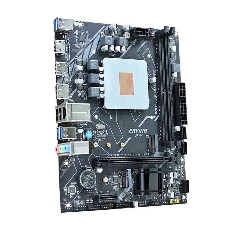 ERYING XEON CPU Motherboard Set Interposer W 10855M(ES) Integrated CPU 2.8GHz 6C12T DDR4 RAM placa mae 1151 DIY Gaming Computer