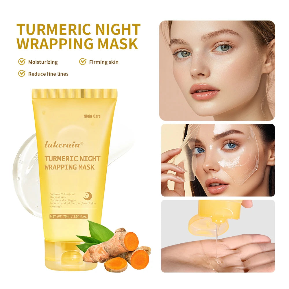 Korean Deep Collagen Mask Peel Off Mask Face Anti Wrinkle Lifting  Skin Care Masks Bio Pack Night Wrapping Woman Overnight Skin