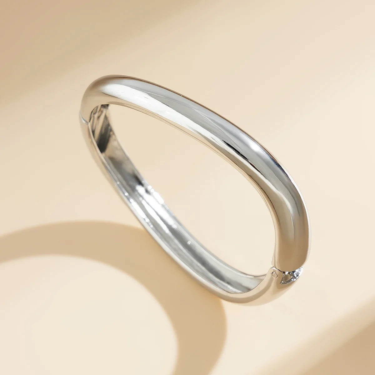 Glossy Gold Color Bracelet Bangles Women Jewelry