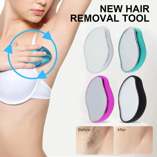 Hair Removal Crystal Hair Eraser Safe Easy Cleaning Reusable Body Smooth Tools