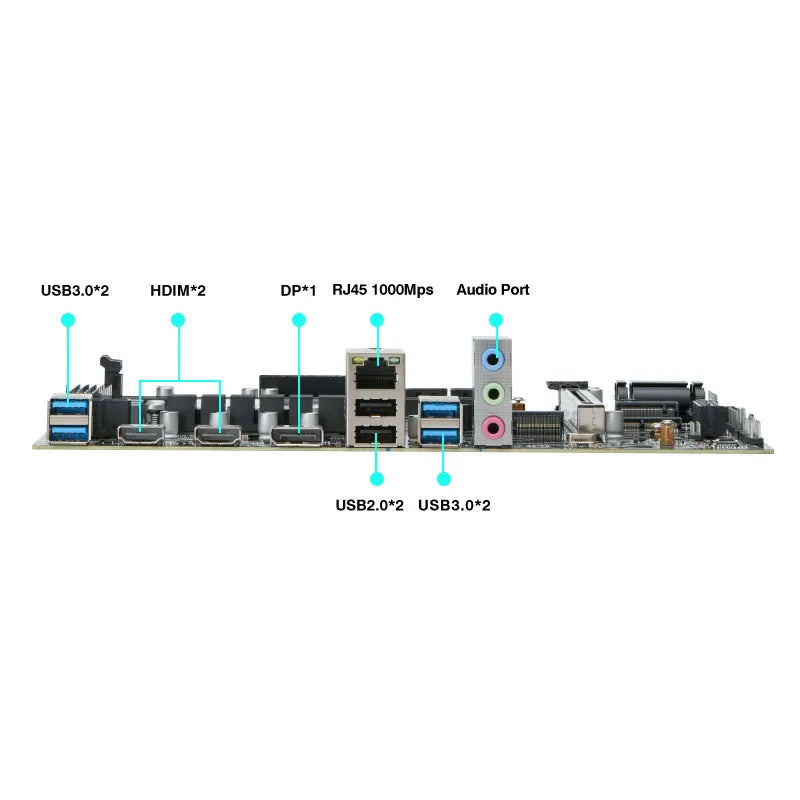 M-ATX DIY Gaming Computer Motherboard CPU Combo Interposer 1.8Ghz ES 0000(Refer To Kit i7 11600H)6C12T 4.1GHz DDR4 RAM placa mãe